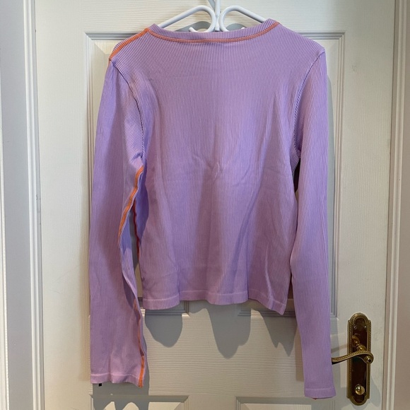 Purple long sleeved top BNWOT - Picture 4 of 4